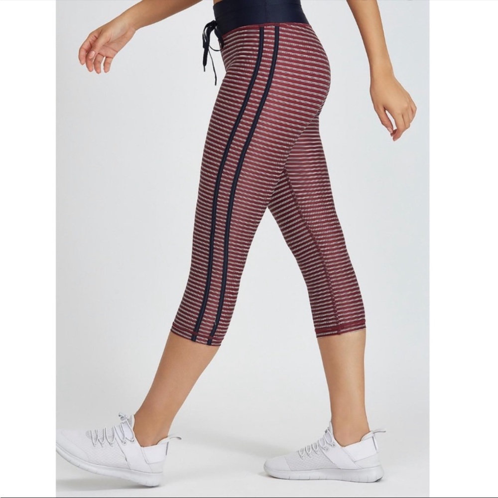 The Upside Rum and Raisin NYC Crop Leggings SZ US 4 EUC